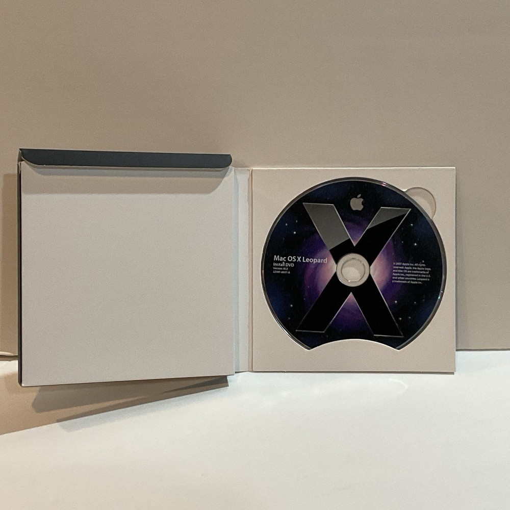 Apple Mac OS X Leopard v10.5 (2007)