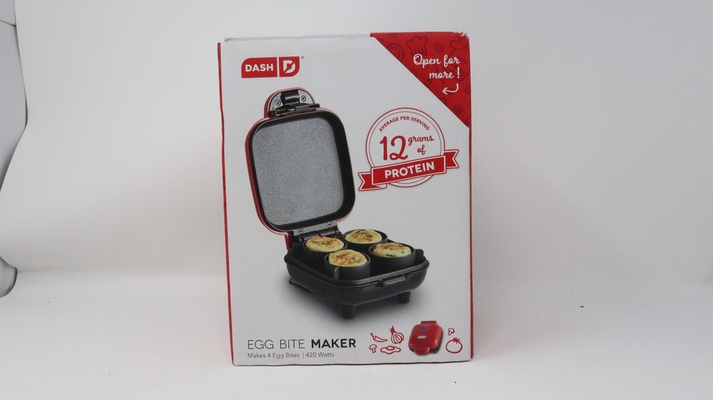 Red DASH Egg Bite Maker NEW