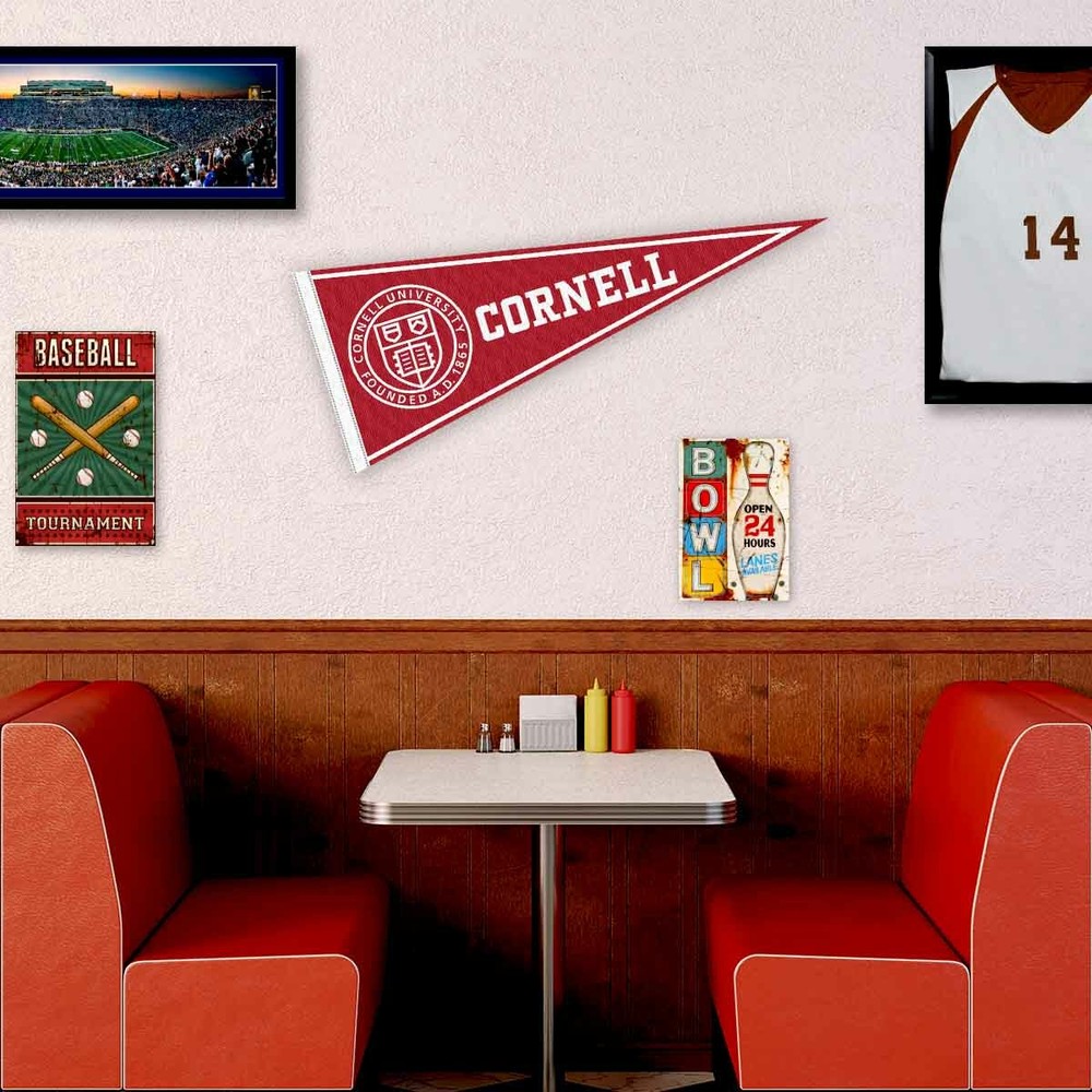 Cornell University 12x30 Felt Pennant