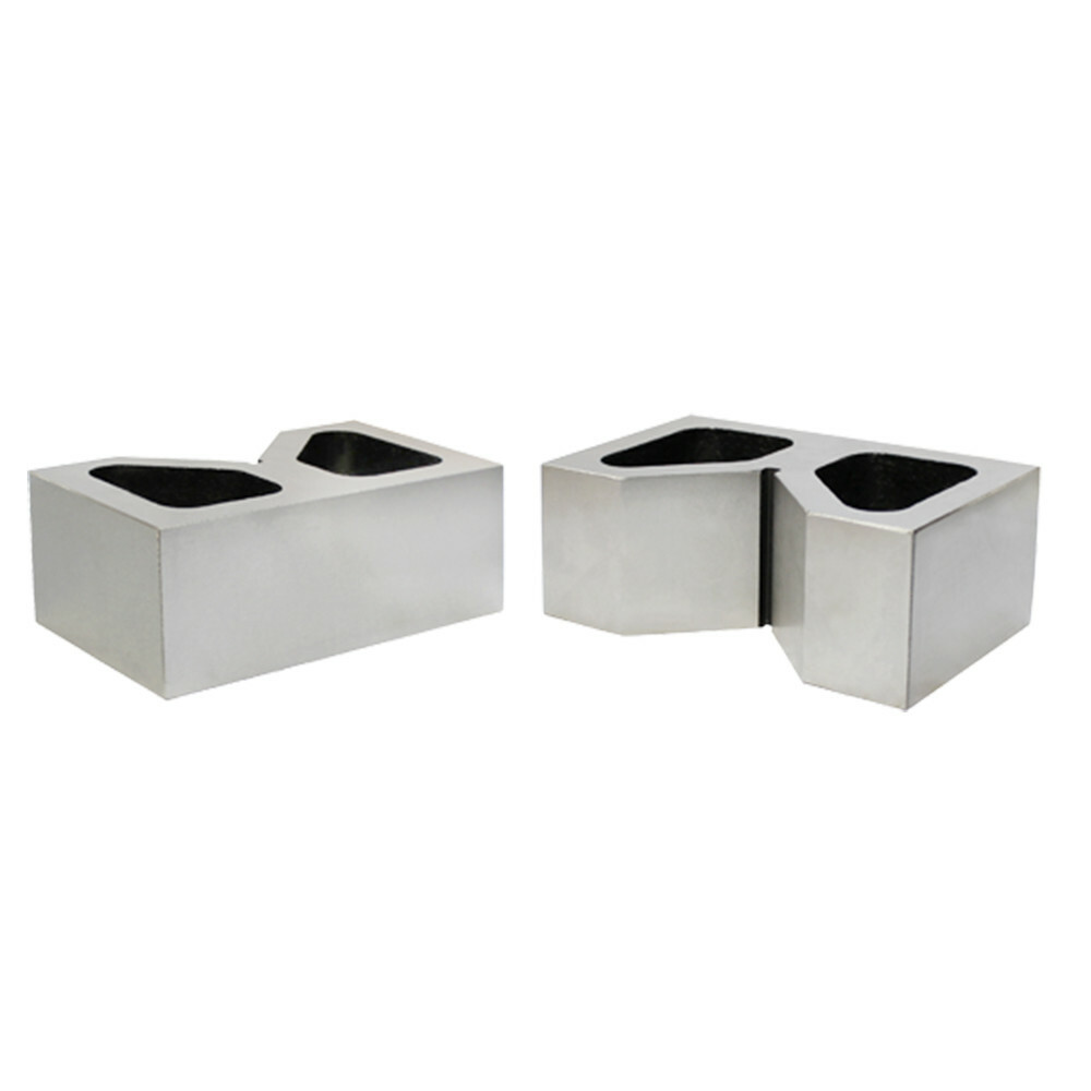5" CAST IRON PAIR JUMBO V-BLOCKS