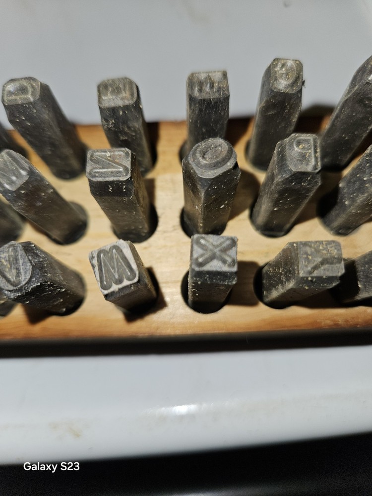 Vintage Leather Tooling Stamps