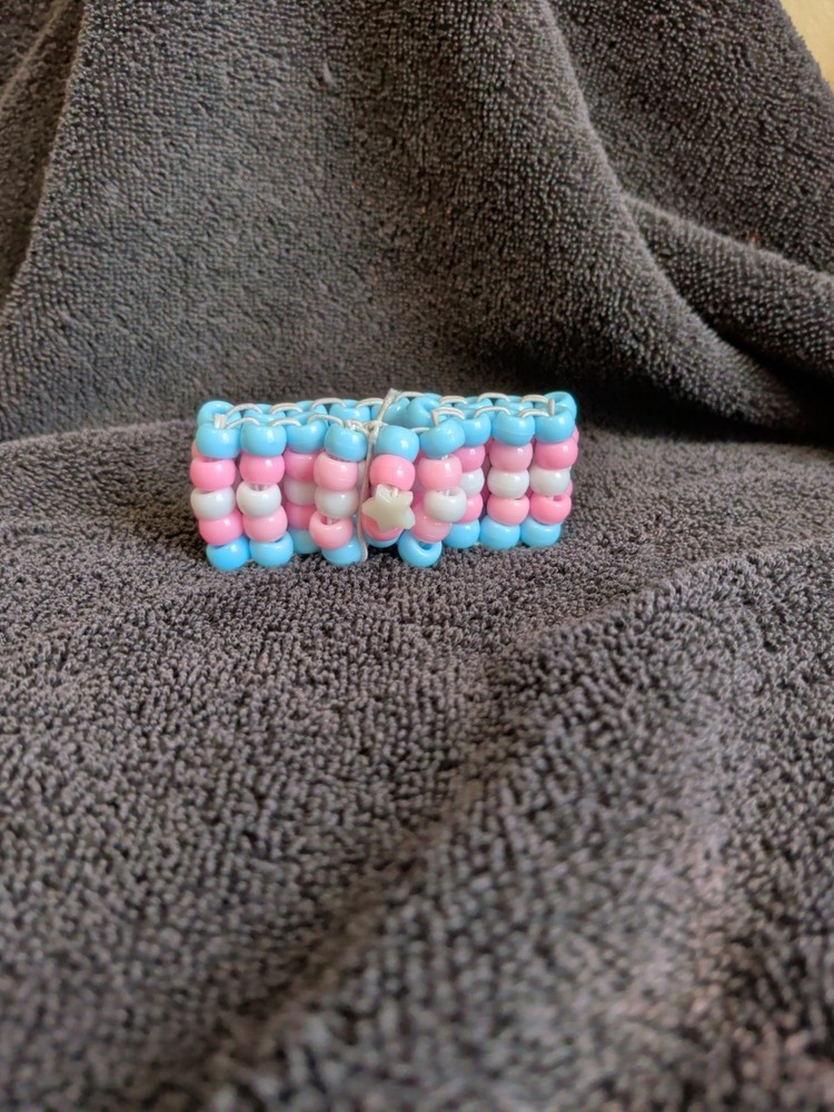 Kandi ladder Cuff Trans