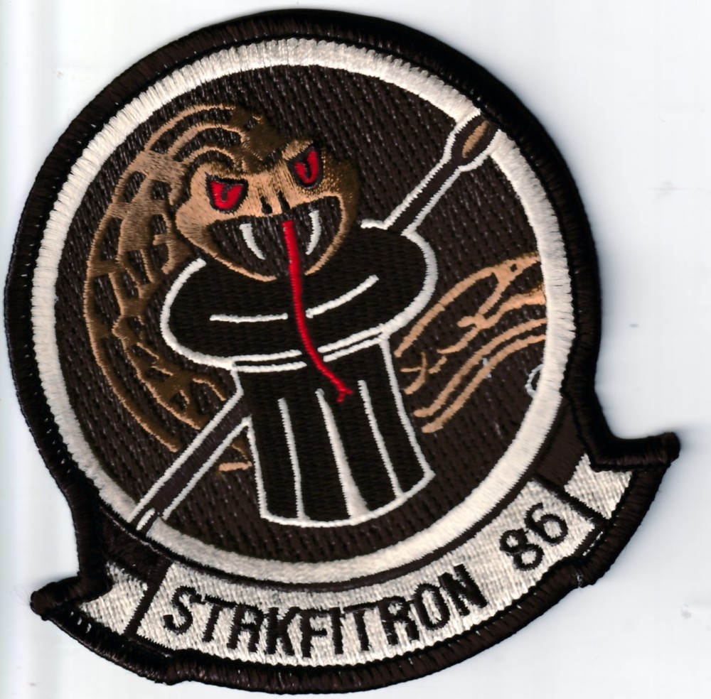USN NAVY   Strike Fighter Squadron 86  VFA-86 'Sidewinders' patch