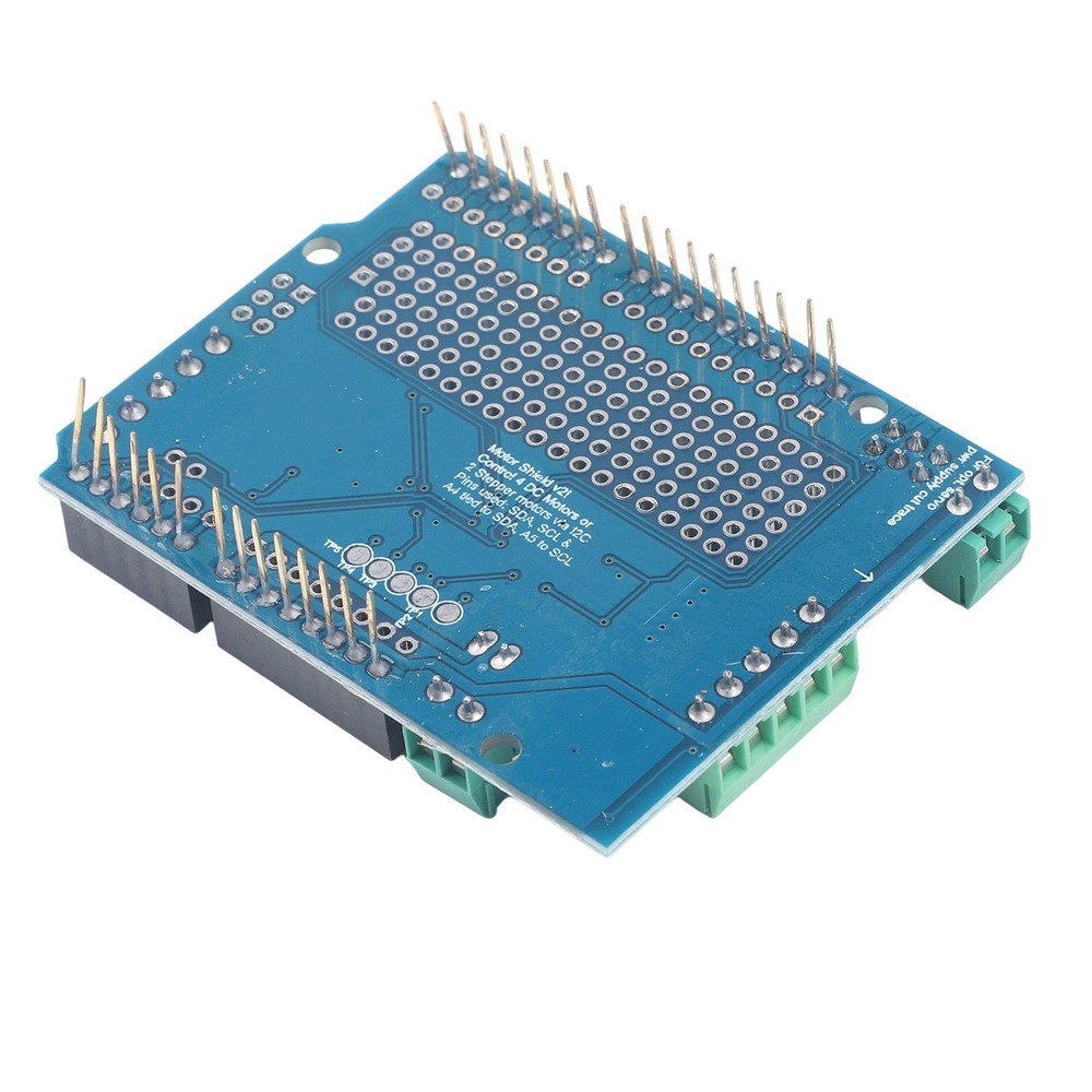 Programmable Motor Control Shield For for Arduino Using Standard I2C Protocol