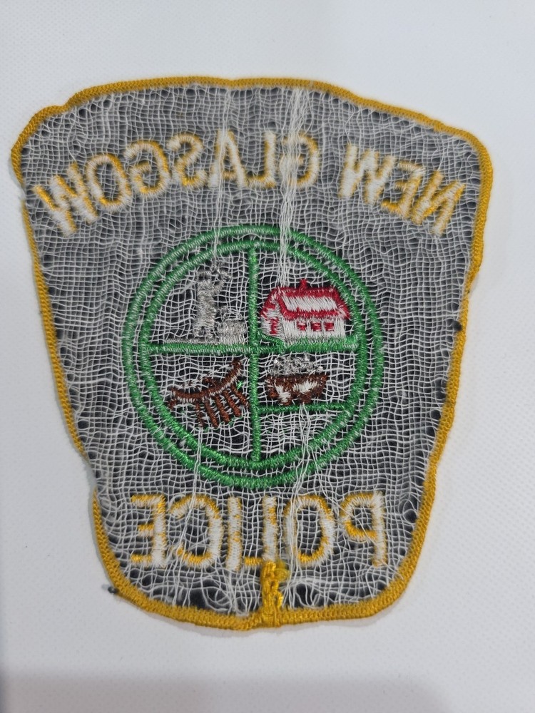 New Glasgow Canada) Uniform Take-Off Shoulder Patch Obsolete