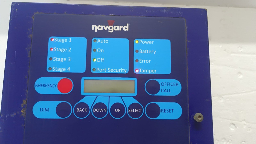 MARTEK NAVGARD SHIP BNWAS BRIDGE NAVIGATION WATCH ALARM MAIN CONTROL UNIT