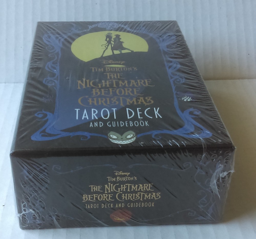 Disney - Nightmare Before Christmas 78-Card Tarot Deck with Guidebook - SEALED!