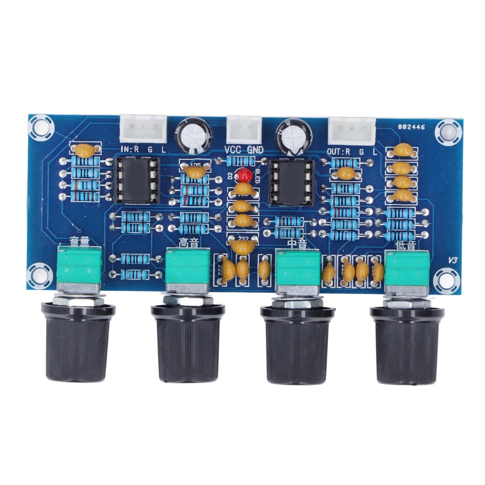 Preamp Module Preamplifier Board For Digital Amplifier DC 12V-24V.