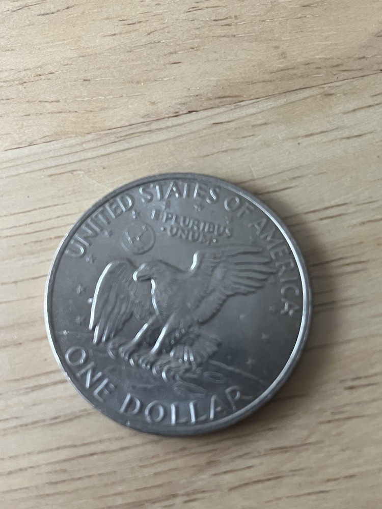 1972D Eisenhower error Coin