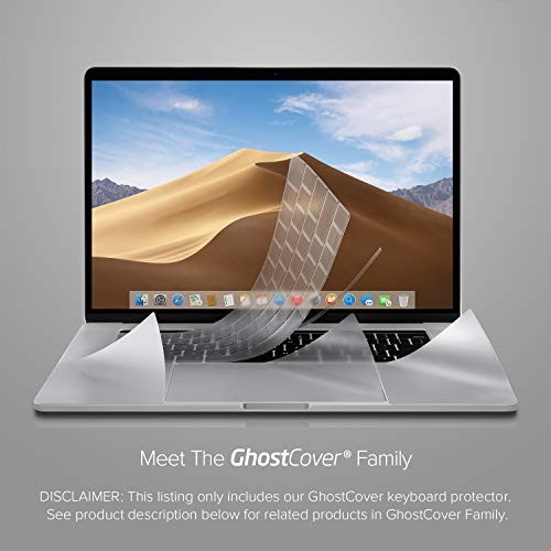 GhostCover Original Premium Ultra Thin Keyboard Cover Protector, Clear