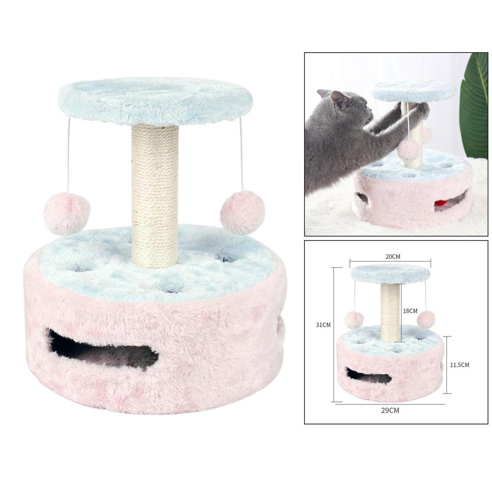Cat Tree Condo Tower Furniture Exercise Scratching Post Interactive Play