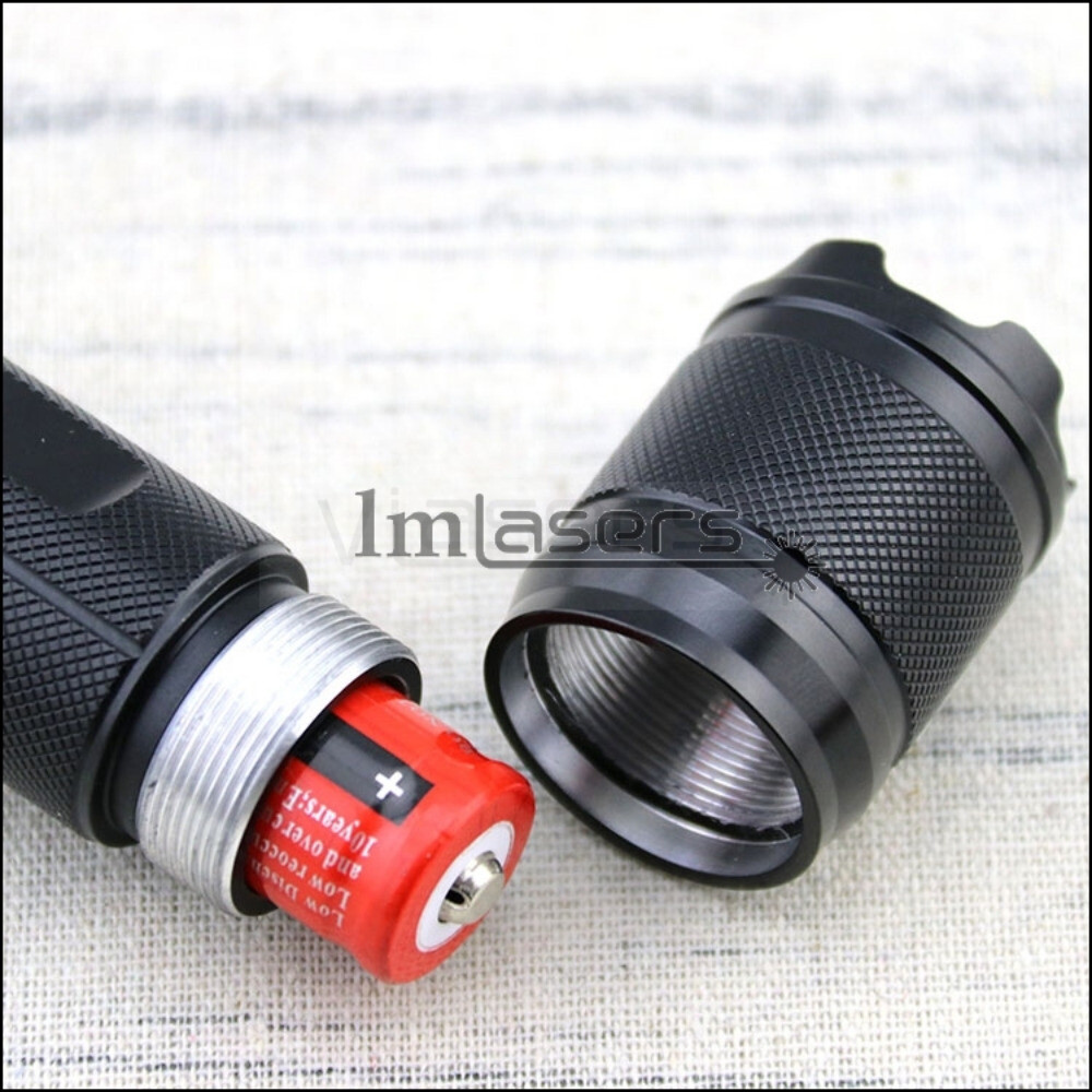 Green 532nm Laser Pointer Adjustable Focus Visible Beam Light