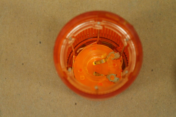 ALLEN-BRADLEY 855E-24DN5 ORANGE STACK LIGHT