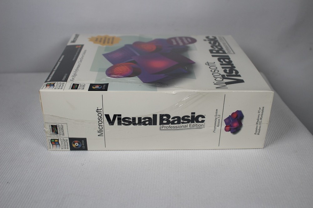 Microsoft Visual Basic Professional Edition Version 5.0 Academic BRAND NEW SEALE