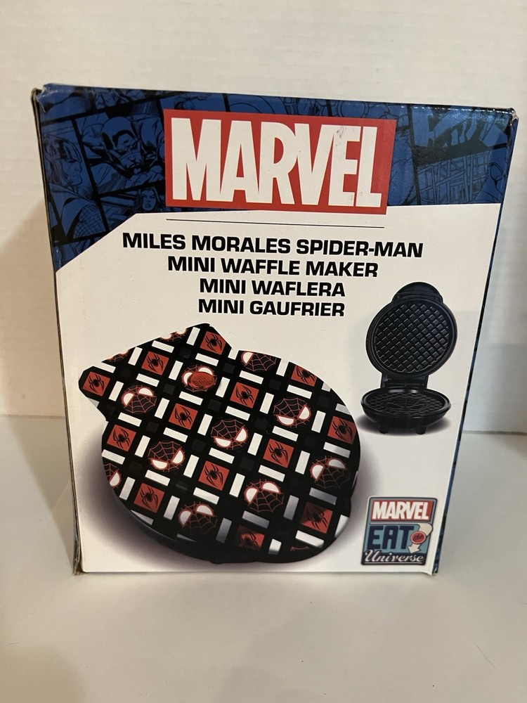Miles Morales Spider Man Mini Waffle Maker