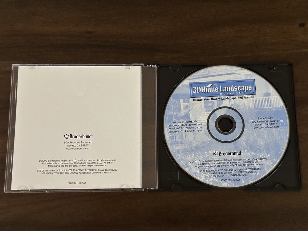 Computer Resource CD-ROM: 3DHome Landscape CD-ROM