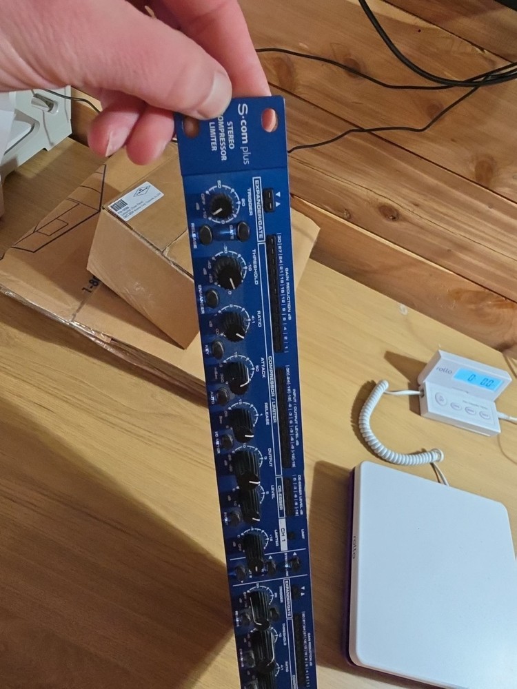 Samson S-Com Plus Stereo Compressor/Limiter 4-Channel Dynamics S Com, READ