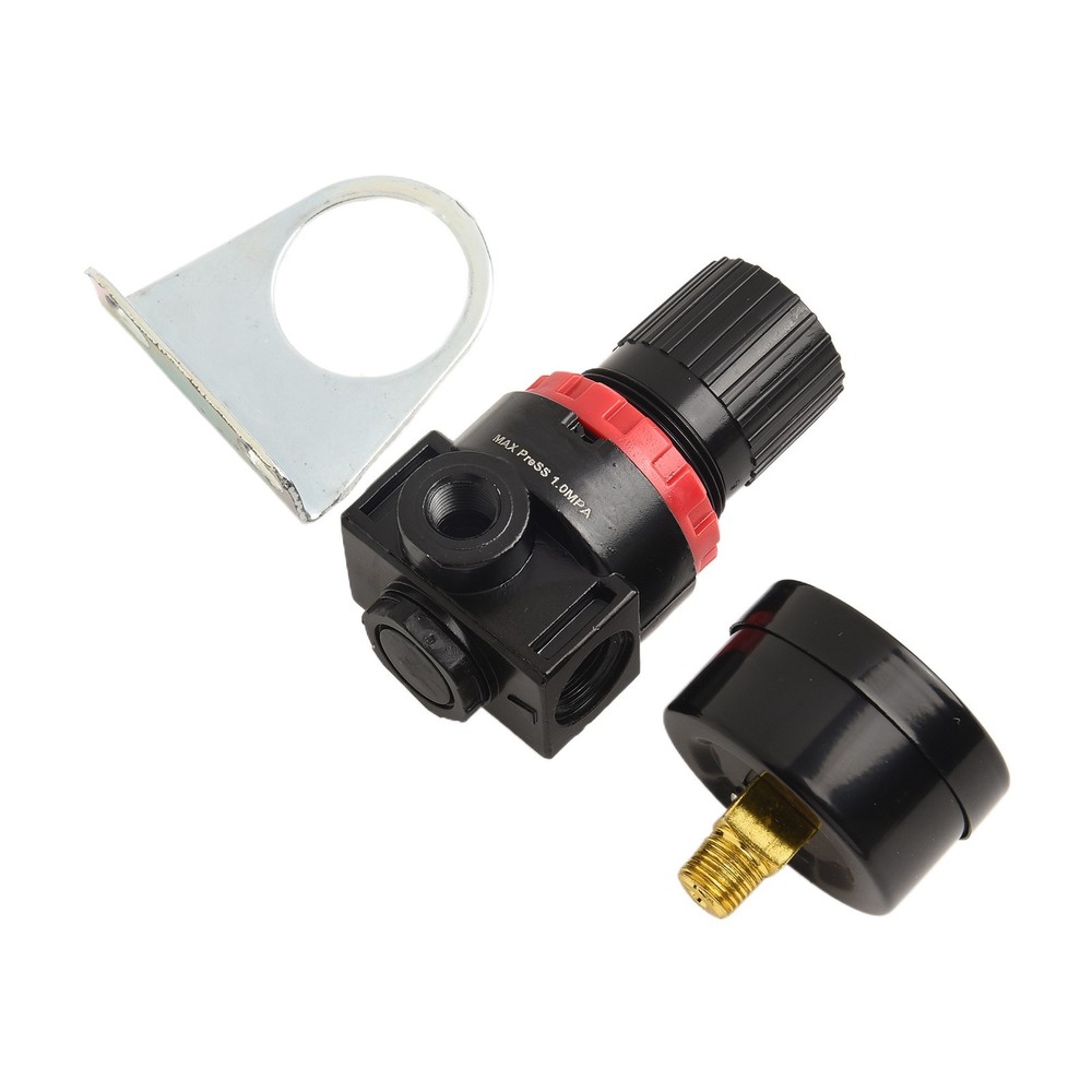 Heavy Duty AR2000 14'' Air Pressure Regulator Controller with Strap Bracket