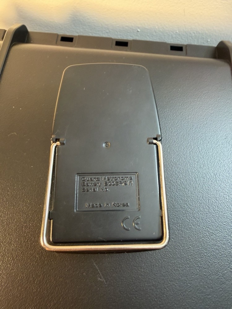 Matrix MR-500 Analog Quartz Metronome - TESTED - Needs Battery Only