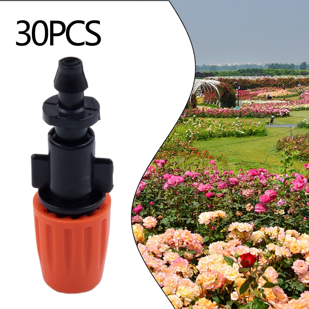 Irrigation Sprayer Adapter Misting Irrigation Sprayer 30pcs Adjustable
