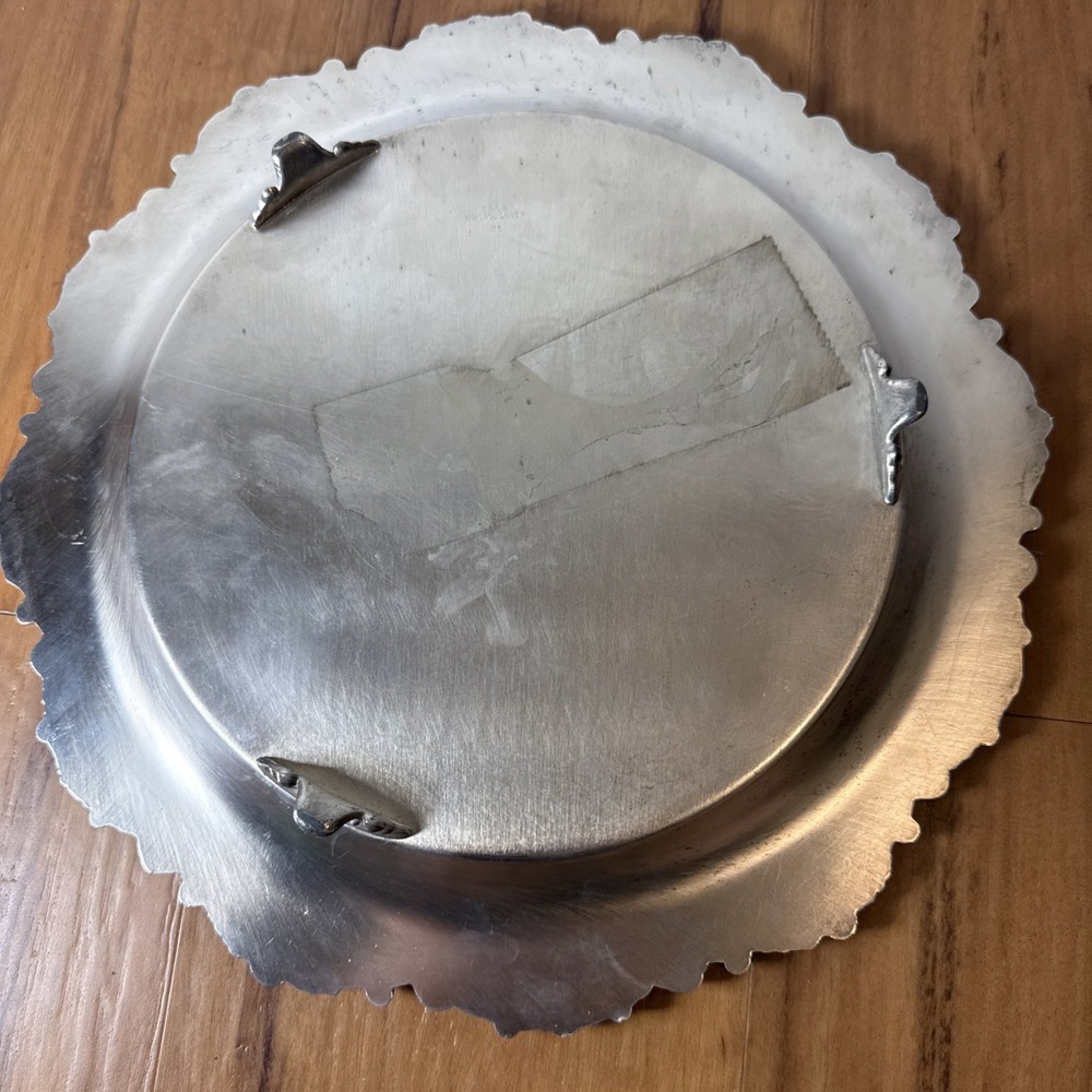 EPCA Bristol Silver 75 Serving Platter 11.5”