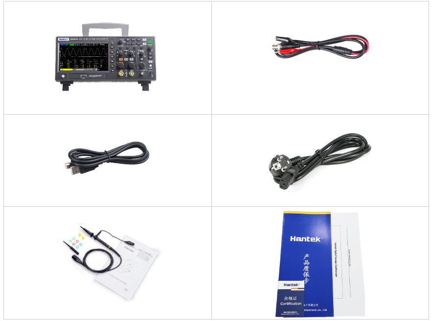 Benchtop Oscilloscope Portable Oscilloscope with 8M Memory Depth