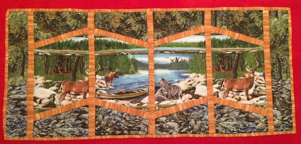 Alaska Views Quilted Table Runner