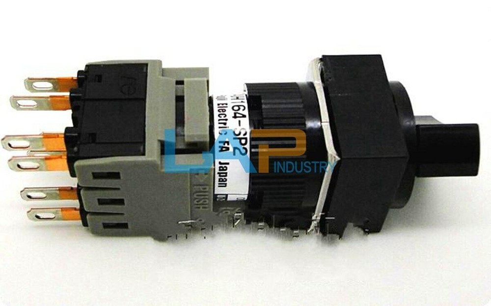 1 Pc. NEW FOR AH164-SP2B22 select button switch 2bit 2 open 2 closed