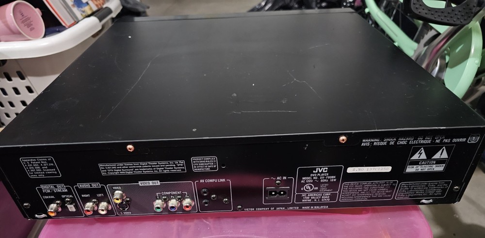 JVC 7 Disc CD Player XV-F80