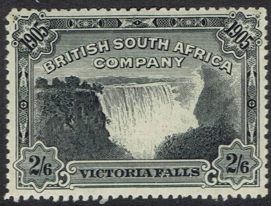 RHODESIA 19105 VICTORIA FALLS 2/6