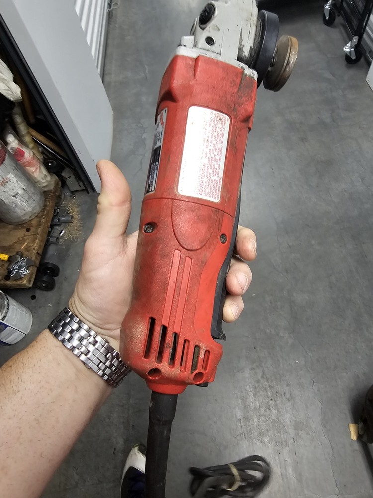milwaukee 4 1/2 angle Corded Grinder