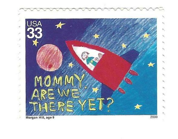 STAMP US SCOTT 3416 "Rocket" 2000 MNH 33 CENT CV $1
