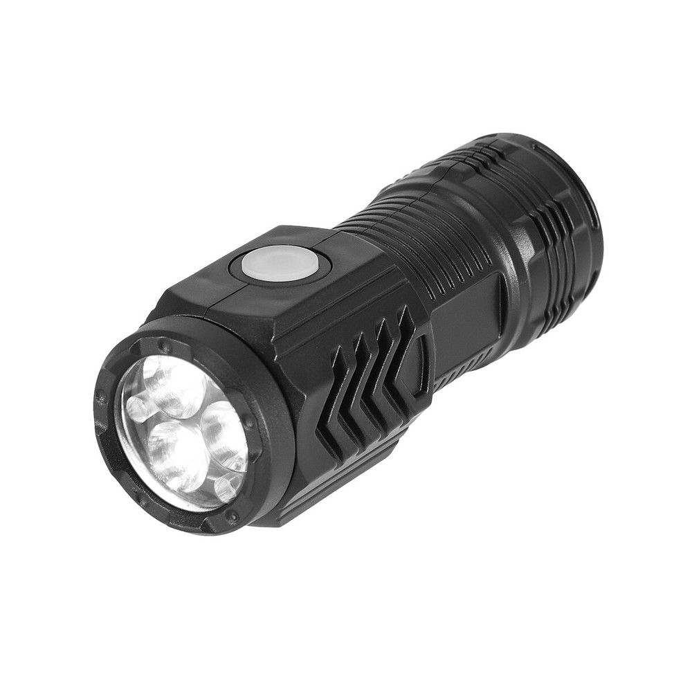 3X Tactical Flashlight Small LED Torch Light Mini Super Bright USB Rechargeable