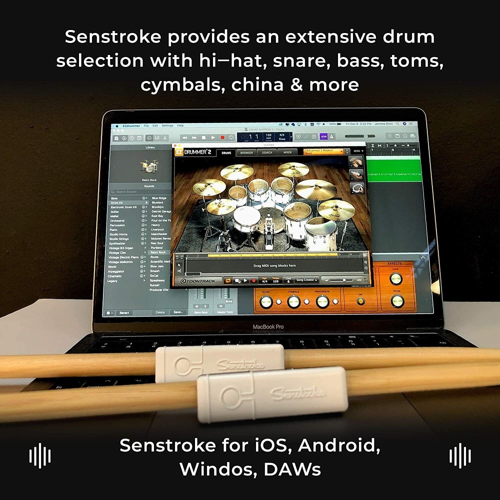 Senstroke Ultimate Box Bluetooth Connected Drum Kit