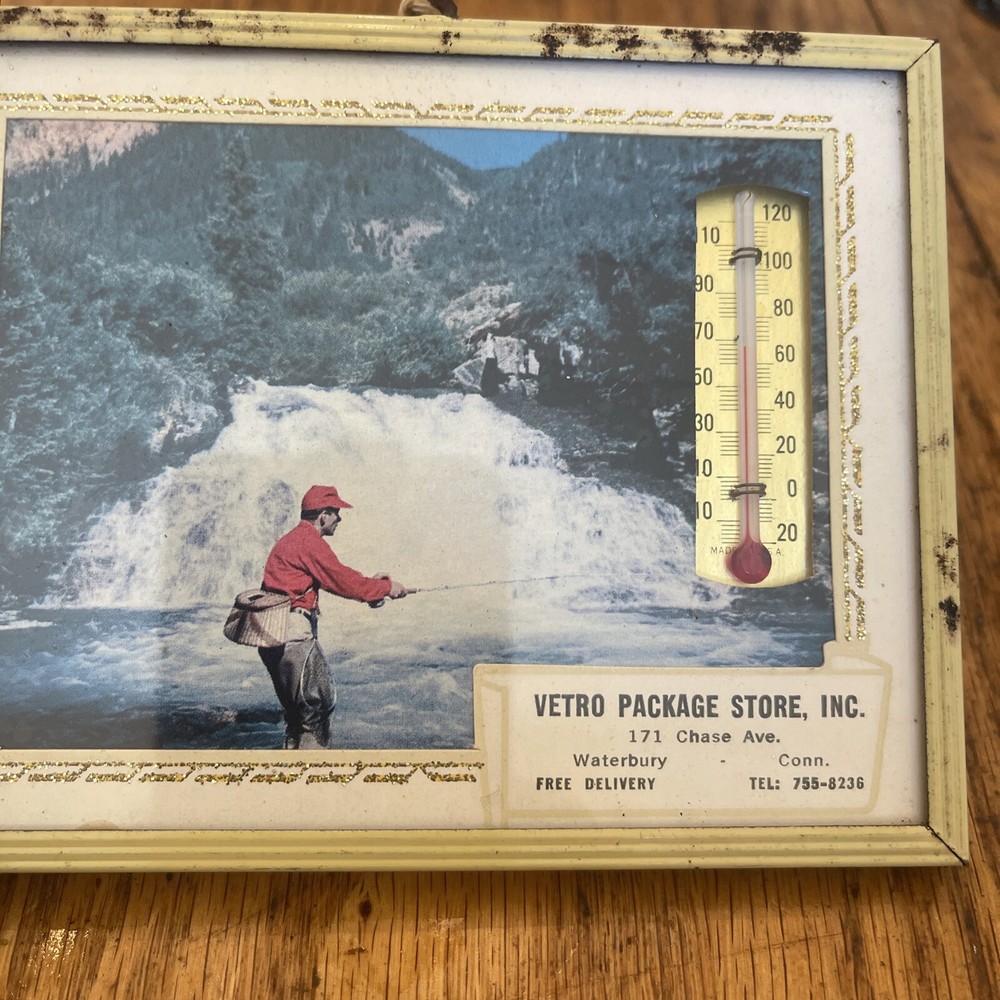 Vetro Package Store Advertising thermometer