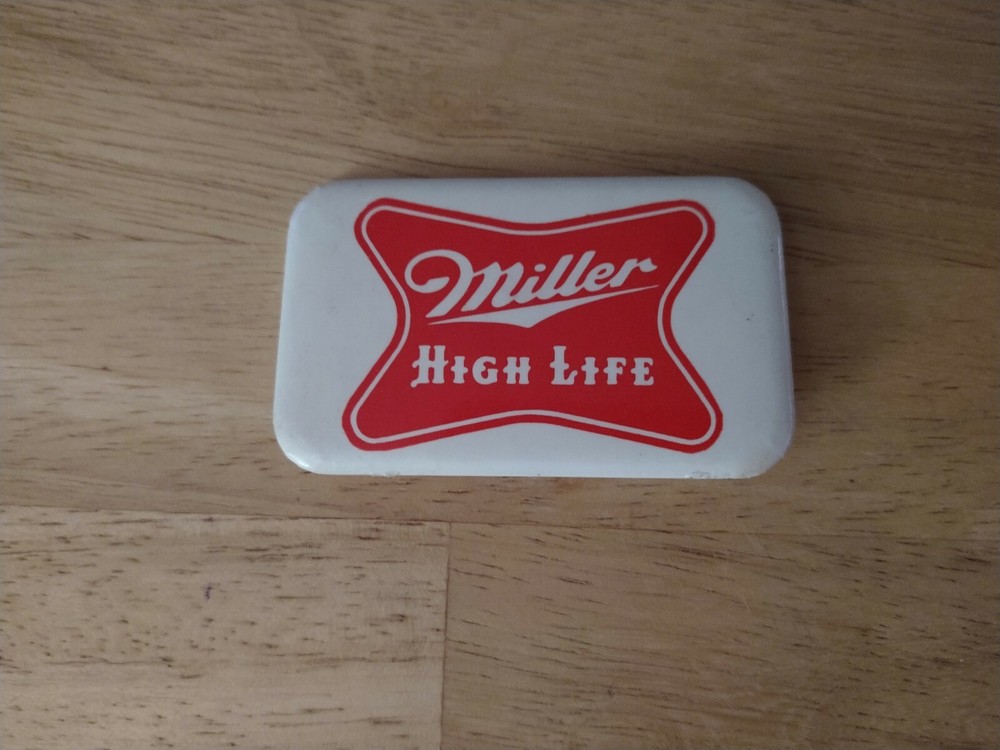 Miller High Life Pin Back Button 2.5" x 1.5"