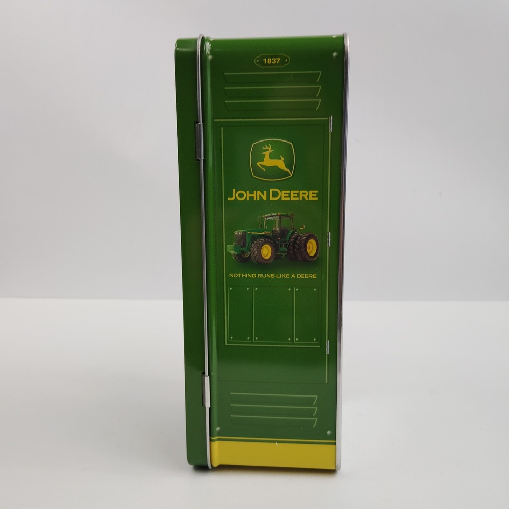 John Deere Metal Tin Locker