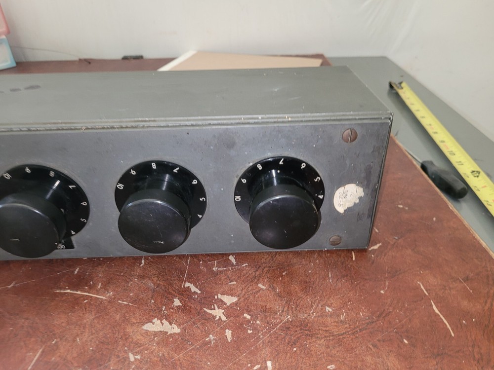 leeds Northrop decade resistor ac-dc 4756
