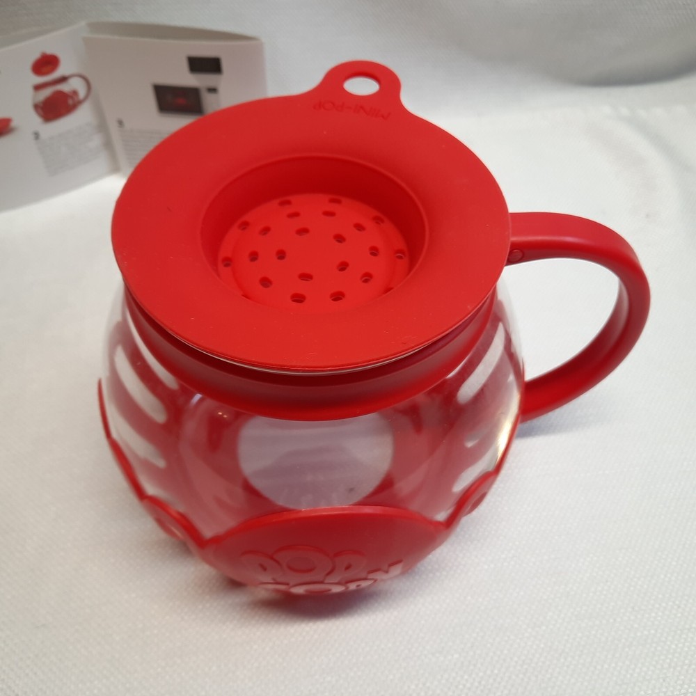 Ecolution Patented Micro-Pop Microwave Popcorn Popper with Temperature Safe...