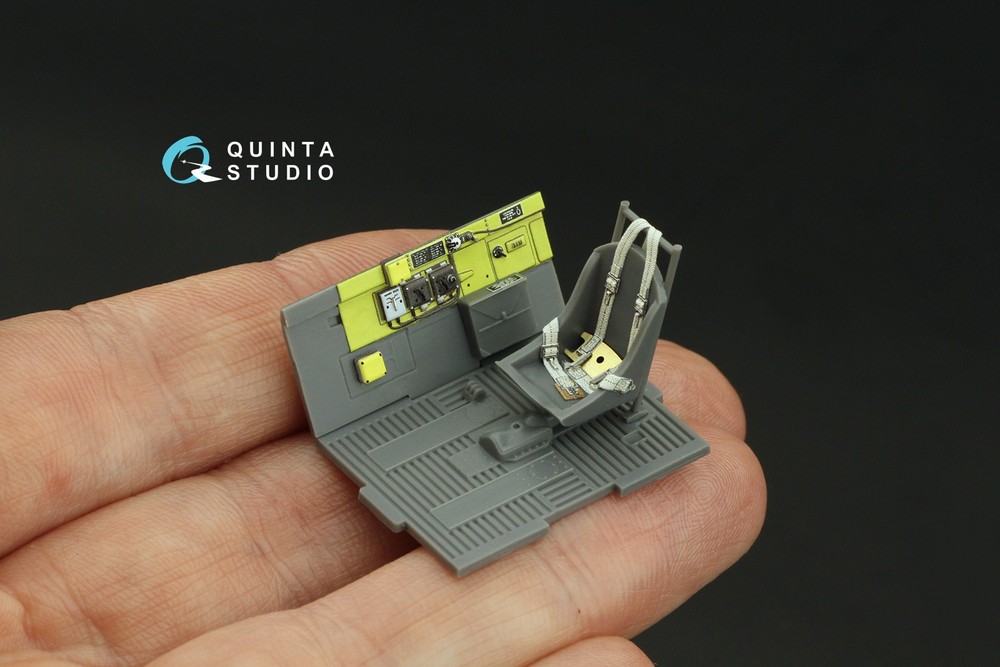 Quinta Studios 1/48 P-47B THUNDERBOLT 3D PRINTED & COLORED INTERIOR SET Dora W.