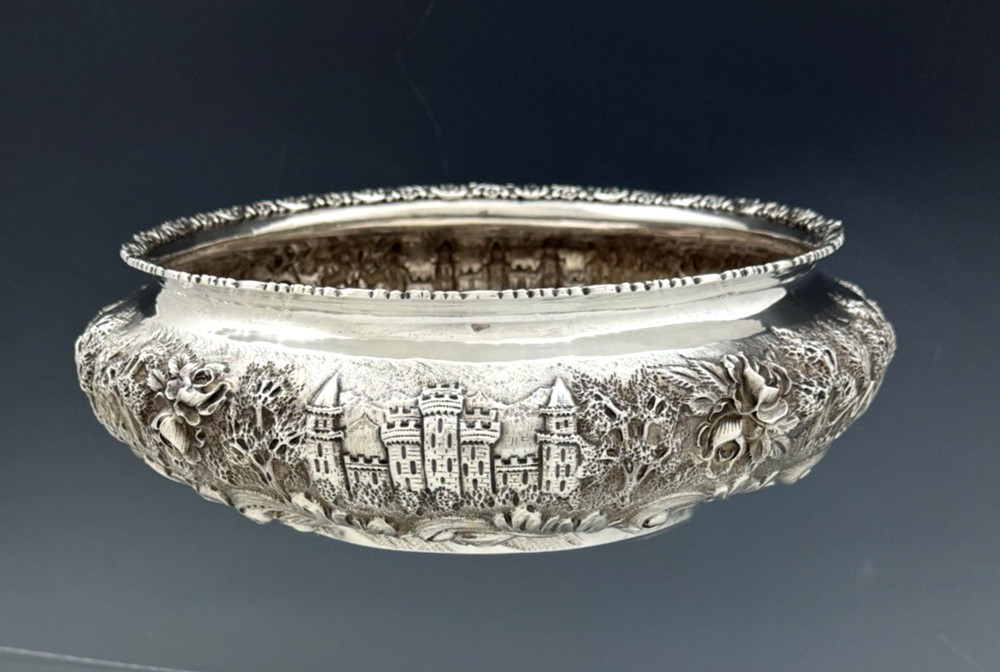 Schofield Baltimore LANDSCAPE Sterling Bowl Castles