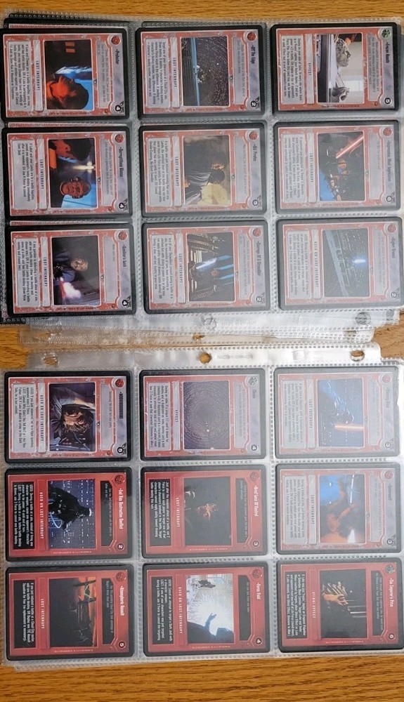 Decipher Star Wars CCG - Cloud City Complete Set VG