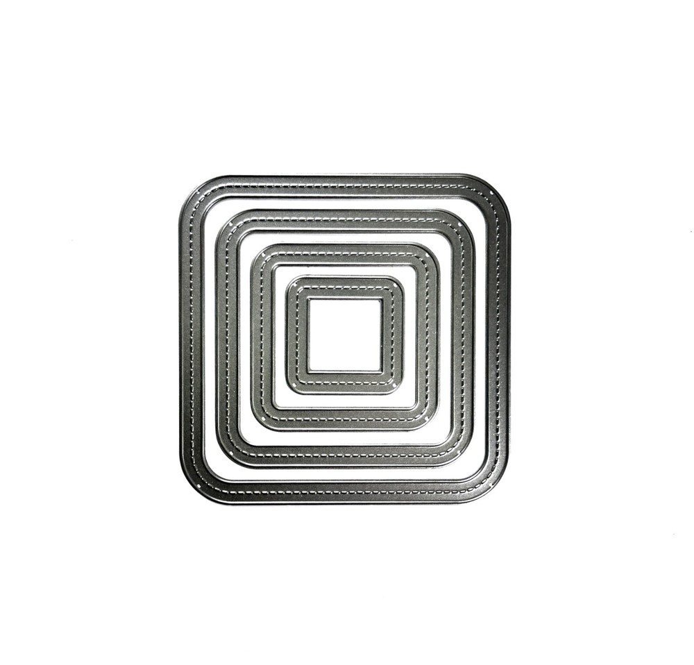 My Favorite Things  SINGLE STITCH LINE ROUNDED SQUARE FRAME Dies