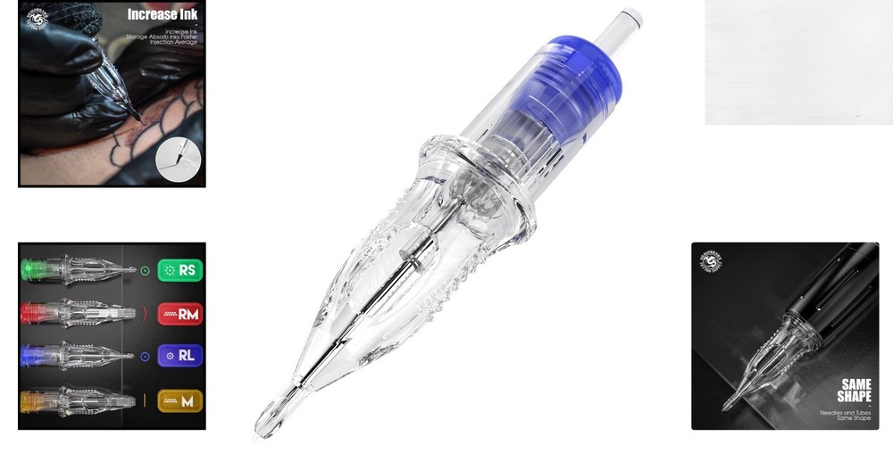 High-Quality Disposable Tattoo Needles - 20PCS Round Liner for Maximum Control