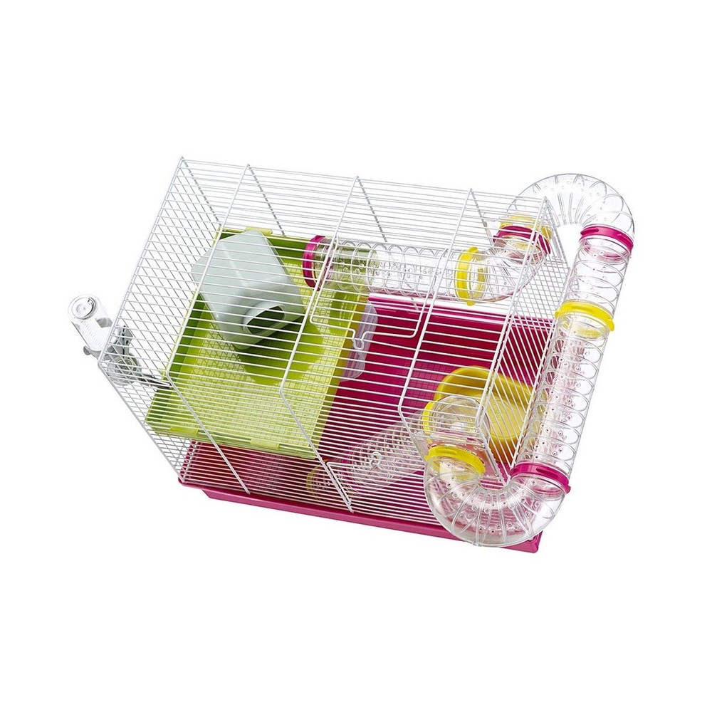 Ferplast Laura Small Hamster Cage | Fun & Interactive Cage Measures... Fast Ship