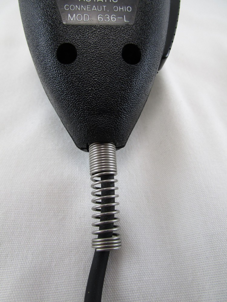 Astatic 636-L CB/Ham Microphone 4 Pin UnTested