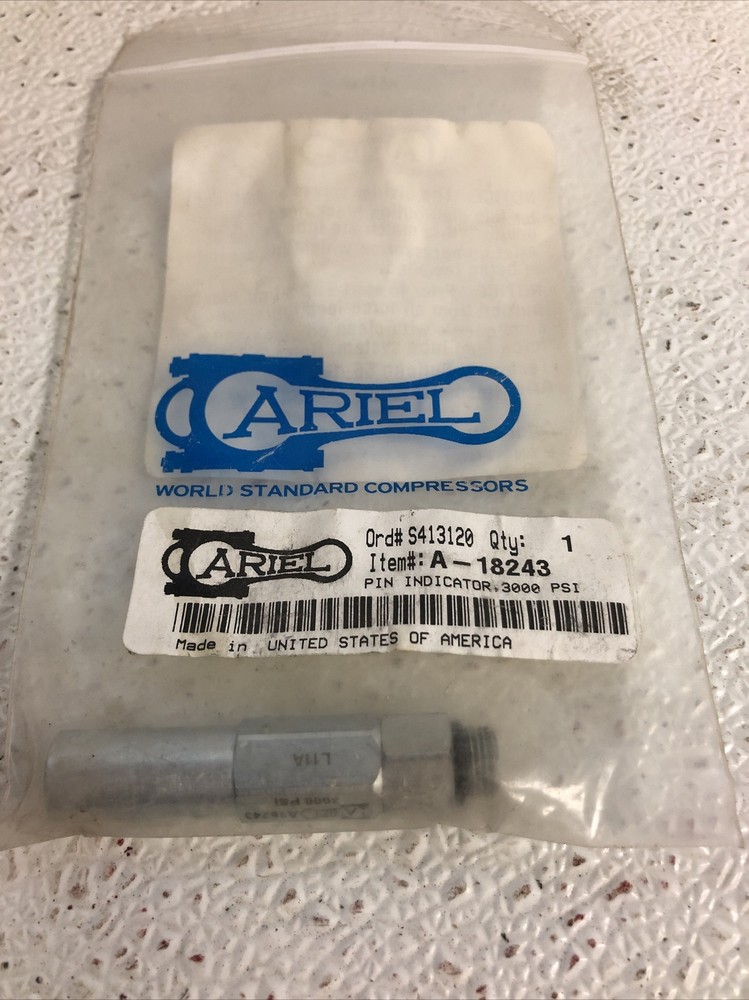 Ariel A-18243 3000 PSI Pin Indicator - *