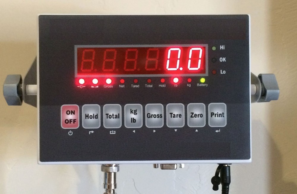 24" Bar Scale 2,500 lb Livestock Scale Cattle Scale with Software