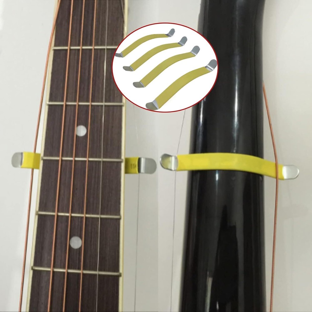 Guitar String Spreaders Luthier Tool, 4pcs Rubber Stretcher...