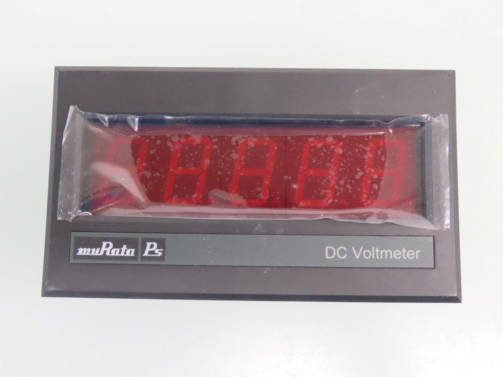Murata Power Solutions Digital Panel Meter DMS01-VM1-RS12-C